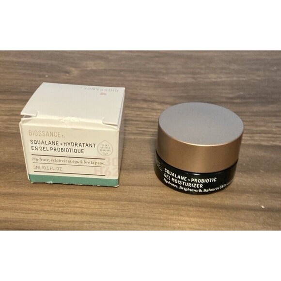 Biossance Squalane + Omega Repair Cream deluxe travel TRIAL 3ML  / 0.1FL  NEW - Picture 1 of 11